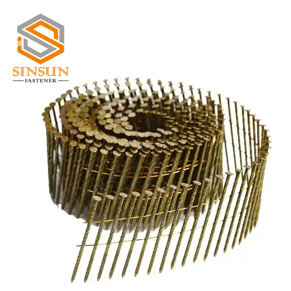 FLAT head WIRE COIL NAILS
