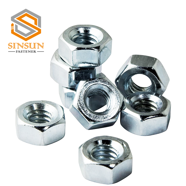 Zinc-Plated Steel Hex Nut