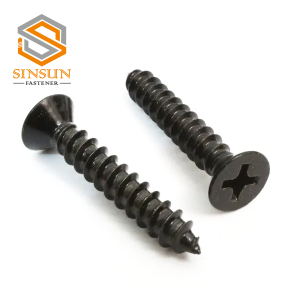 Black Oxide CSK SELF TAPPING SCREW