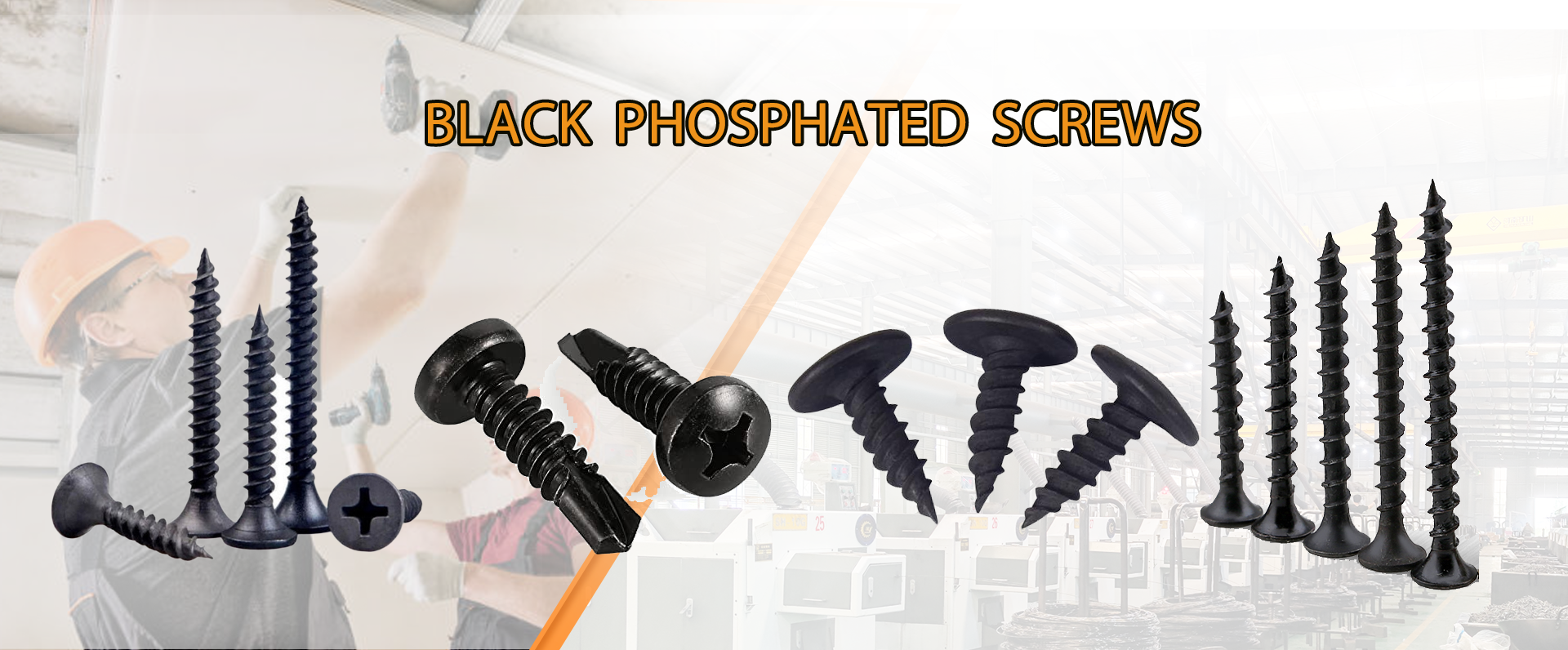 Black Phosphate Screws