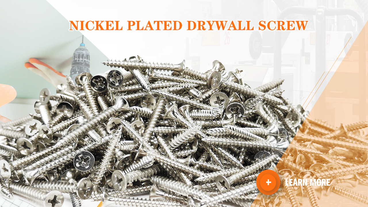 Nickel Plated Drywall Screws