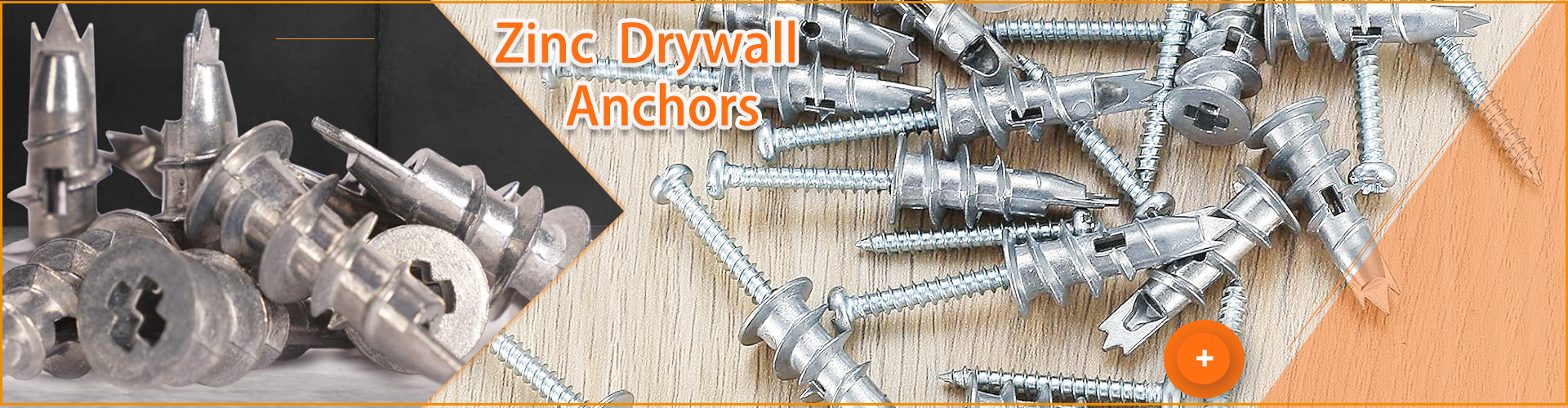 Zinc  Drywall Anchors