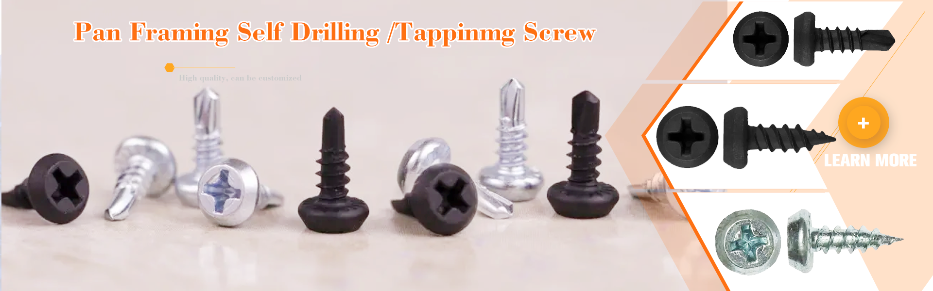 Pan Framing Head Self Drilling/Self Tapping Screw
