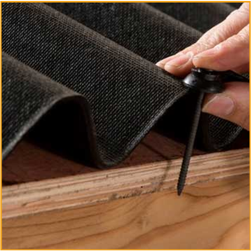 Umbrella Head Roofing Nails With Rubber Washer